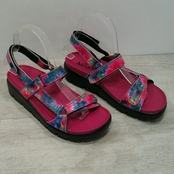 Alegria Shoes - Alegria Henna Blast Off Slingback Sandal Bold Tye Die 6 - 6.5 / EU 36